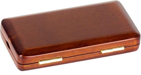صندوق تخزين Kmise Oboe Reeds من خشب القيقب لـ 3 قطع من ملحقات الأجزاء الموسيقية ذات اللون الكهرماني (MI1753) in Saudi Arabia