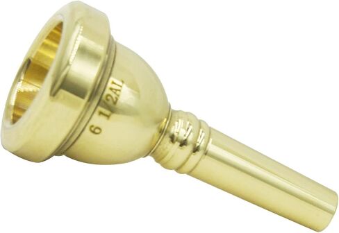 Missmore Trombone Mouthpiece 12C，Gold Plated (12C-Gold) in Saudi Arabia