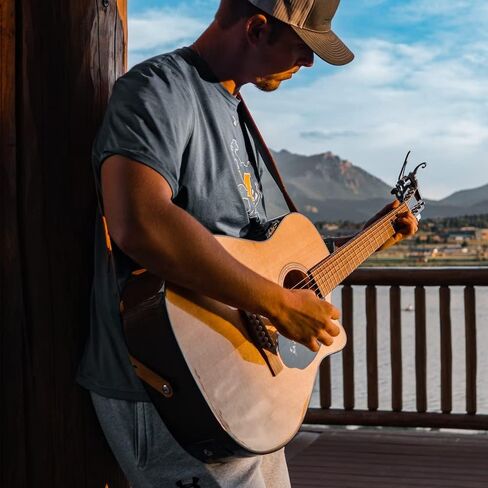 جيتار صوتي من Fender FA-15 مقاس 3/4 بسلسلة فولاذية، مع ضمان لمدة عامين، طبيعي، مع حقيبة الحفلة in Saudi Arabia