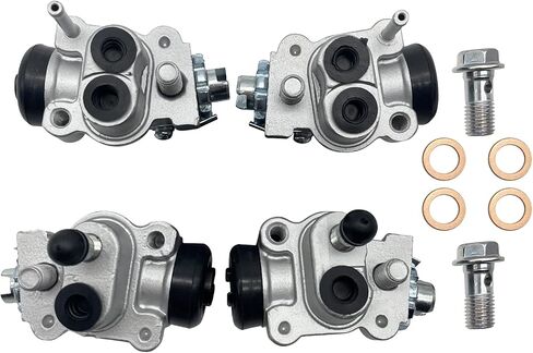 أسطوانات عجلة الفرامل الأمامية لهوندا TRX350 Rancher 350 2000-2003 (يسار ويمين جميع المجموعات الأربعة) TRX350FE/TRX350FM/TRX350TE/TRX350TM، OEM# 45310-HC5-006 45330-HC5-006 in Saudi Arabia