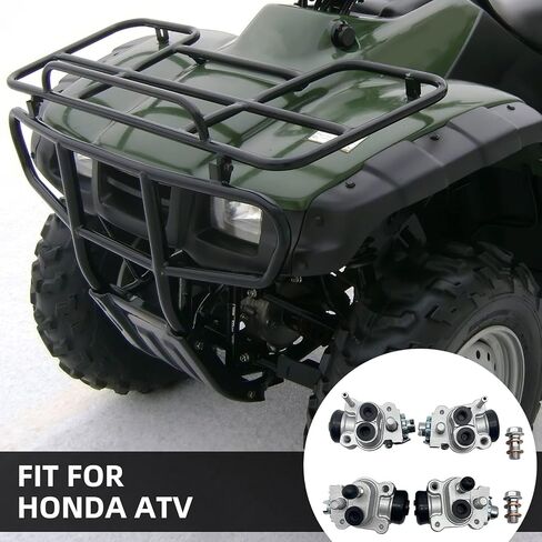 أسطوانات عجلة الفرامل الأمامية لهوندا TRX350 Rancher 350 2000-2003 (يسار ويمين جميع المجموعات الأربعة) TRX350FE/TRX350FM/TRX350TE/TRX350TM، OEM# 45310-HC5-006 45330-HC5-006 in Saudi Arabia