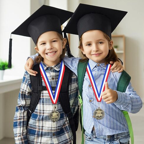 Bucherry Metal Graduation Medallion with Neck Sash Valedictorian Salutatorian Graduation Award Medal for Kids Gifts in Saudi Arabia