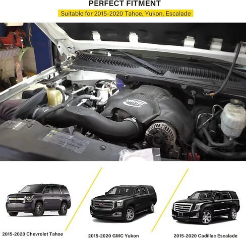 Rear AC Line Set Replacement Lines for 2015-2020 Tahoe, Yukon, Escalade Rear Auxiliary AC Hose Kit Replacement Part YSH34913 Air Conditioning Line (Stainless Steel) in Saudi Arabia