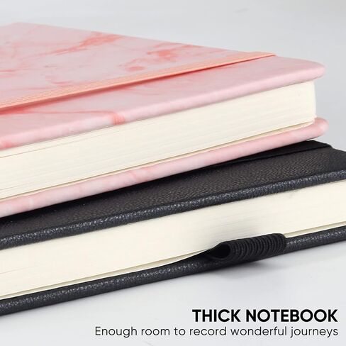 Lined Journal Notebooks with Pen Loop, Hardcover Notebook Journal for Work, 100Gsm Premium Thick Paper with Inner Pocket, Medium 5"x8.25", (Purple) in Saudi Arabia