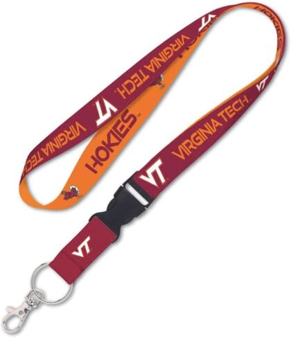 حبل قصير من Virginia Tech VT Hokies مقاس 20 بوصة مع إبزيم قابل للفصل in Kuwait
