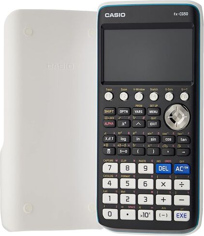 آلة حاسبة رسومية من Casio FX-CG50 مزودة بشاشة ملونة عالية الدقة (تغليف من الورق المقوى) in Kuwait