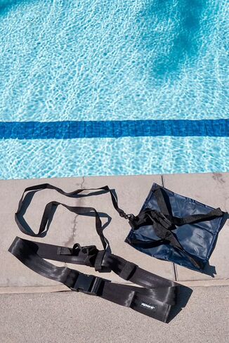 Sporti Swim Parachute - Stationary Swimming Harness, Swim Training Belt, Swim Harness for Pool with High Durability in Saudi Arabia
