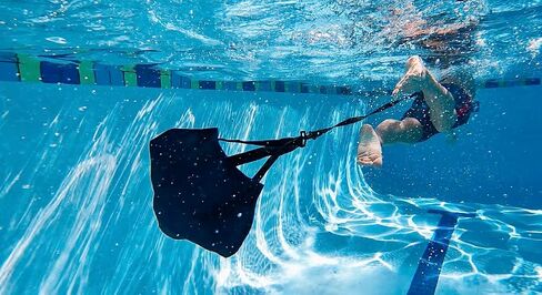 Sporti Swim Parachute - Stationary Swimming Harness, Swim Training Belt, Swim Harness for Pool with High Durability in Saudi Arabia