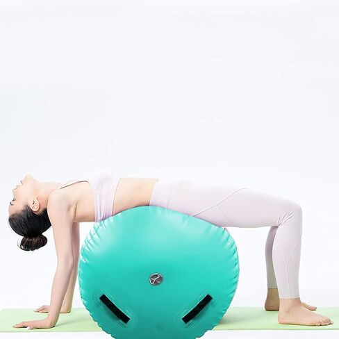 Air Barrel Back Roller Inflatable Tumbling Mat with Electric Pump,Tumble Track Gymnastic Equipment Exercise Mats for Home Use,Gym Training,Cheer leading,Yoga… in Kuwait