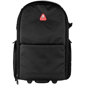 Vivitar Series 1 Trolley DSLR Camera Backpack Case with Wheels (Black)