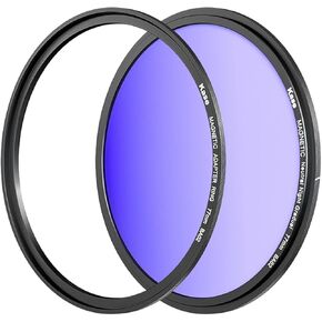 Kase 112mm Wolverine Magnetic Neutral Night Light Pollution Reduction Filter with Lens Adapter Ring for Night Sky/Star, Shockproof Tempered Optical Glass & HD Multi Coated in Saudi Arabia