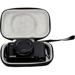 Hard EVA Storage Cover Case for Sony RX100 II III IV V VA VI VII HX-99 / Canon PowerShot SX740 HS SX730 HS SX720 HS / G7X Mark II III Digital Camera