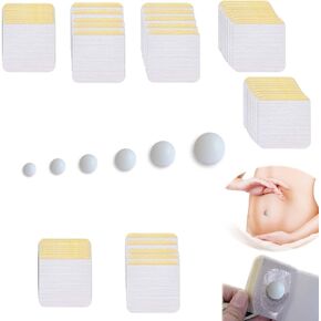 17 PC Belly Button Plug Belly Button Shaper Post Tummy(11 Different Sizes) and 30pc Breathable Belly Button Patch