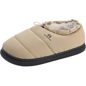 Feetfreein Women’s Waterproof Slippers Warm Winter Bedroom Slippers Cozy Memory Foam House Shoes for Indoor and Outdoor