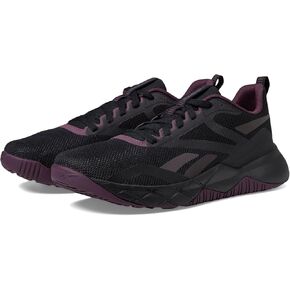 Reebok Women's NFX Trainer Sneaker, Black/Midnight Plum/Footwear White, 10.5