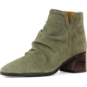 NYDJ Women's Dernnes Embossed Suede Ankle Boot
