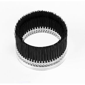 FoxAlien Brush Replacement for 69mm Diameter Dust Shoe for CNC Router Machine, Compatible with 52mm Spindle Motor and 65mm Router, Hose Diameter 38mm