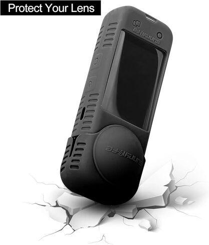 غطاء عدسة لـ Insta360 X4، حافظة واقية من السيليكون لـ Insta360 X4 غطاء حماية للعدسة مقاوم للماء ومقاوم للخدش لملحقات حماية كاميرا Insta 360 X4 in Kuwait