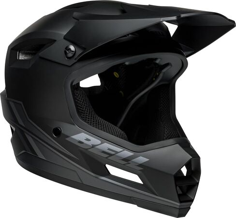 BELL Sanction 2 DLX Mips Adult Full-Face Bike Helmet - Matte Black/White, Medium (55–57 cm) in Saudi Arabia