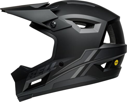BELL Sanction 2 DLX Mips Adult Full-Face Bike Helmet - Matte Black/White, Medium (55–57 cm) in Saudi Arabia