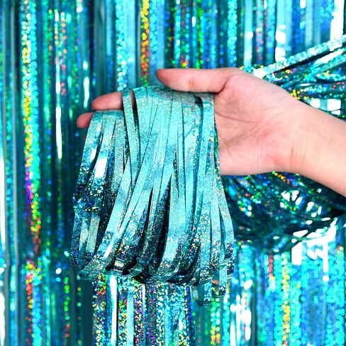 Burgundy Bachelorette Party Tinsel Foil Fringe Curtains - Wedding Bridal Shower Women Birthday Graduation Valentines Mothers Day Party Photo Booth Props Backdrops Decorations, 4pc in Saudi Arabia