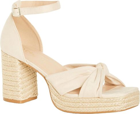 City Chic Women's Apparel Oakley Platform Heel Sandal in Saudi Arabia