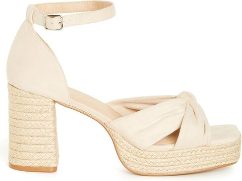 صندل بكعب سميك للنساء من City Chic Apparel Oakley in Kuwait