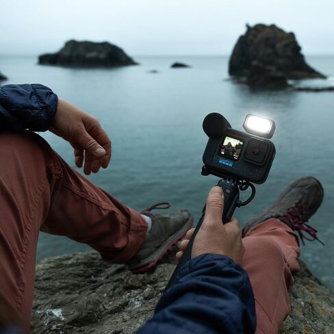 إصدار GoPro HERO12 Black Creator - يتضمن HERO12 Black، وVolta (مقبض البطارية، حامل ثلاثي القوائم، جهاز التحكم عن بعد)، وMedia Mod، وLight Mod، وبطارية Enduro، وحقيبة حمل (متجددة) in Saudi Arabia