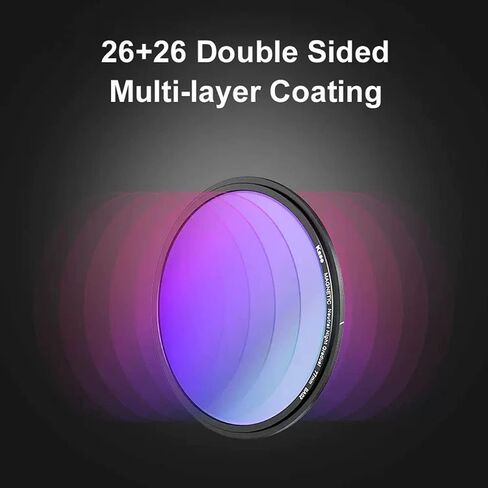 Kase 112mm Wolverine Magnetic Neutral Night Light Pollution Reduction Filter with Lens Adapter Ring for Night Sky/Star, Shockproof Tempered Optical Glass & HD Multi Coated in Saudi Arabia