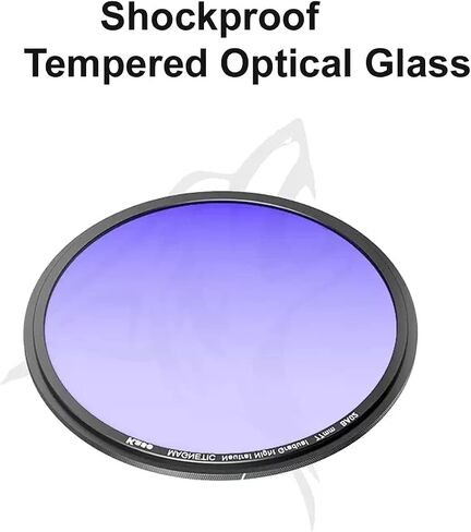 Kase 112mm Wolverine Magnetic Neutral Night Light Pollution Reduction Filter with Lens Adapter Ring for Night Sky/Star, Shockproof Tempered Optical Glass & HD Multi Coated in Saudi Arabia
