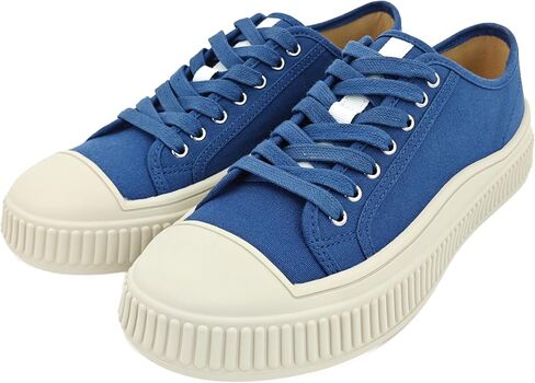 Low Top Fashion Canvas Sneakers for Women, Lace up Casual Walking Shoes in Saudi Arabia