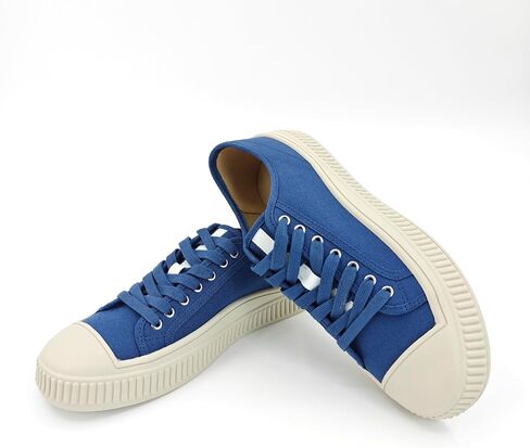 Low Top Fashion Canvas Sneakers for Women, Lace up Casual Walking Shoes in Saudi Arabia