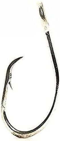 Mustad Classic 2 Extra Strong in Line Point Duratin Circle Fishing Hook | Strong for Heavy Tuna | Fewer Deep Hooks For Catch and Release, [Size 20/0,Pack 5] in Saudi Arabia