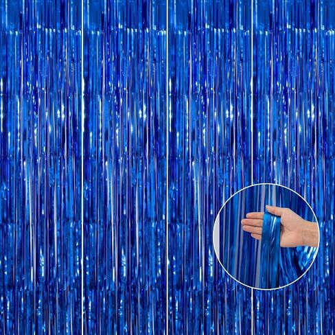 4 Pack 3.2x8.2ft Orange Tinsel Curtain Party Backdrop - Choonshow Foil Fringe Curtain Orange Party Decor Streamers for Birthday Baby Shower Bachelorette Euphoria Theme Party Decorations in Saudi Arabia