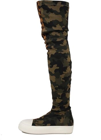 Cape Robbin Twotone Knee High Boots Over Knee Boots for Women - Thigh High Boots for Women - Boots for Women Knee High Thigh high Boots, Long Sneakers (Crysta) in Saudi Arabia
