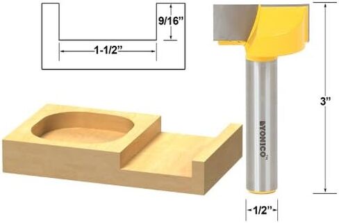 YONICO 14976 قطعة توجيه للتنظيف السفلي بقطر 1-1/2 بوصة وساق 1/2 بوصة in Kuwait