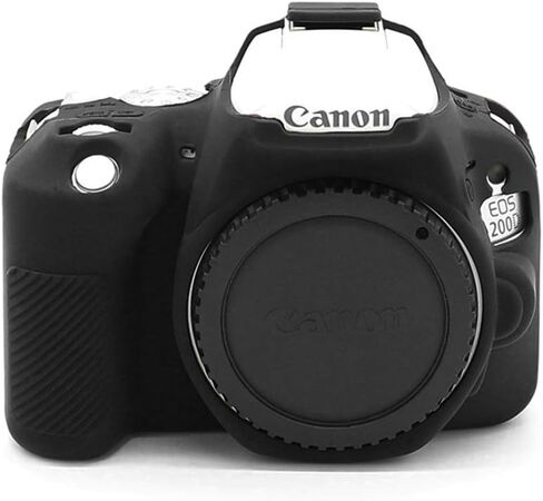غطاء حماية من السيليكون من كينوكو لكاميرا Canon EOS 200D/Rebel SL2 - أبيض in Kuwait