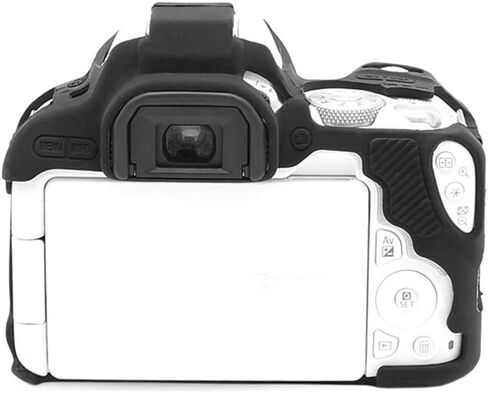 غطاء حماية من السيليكون من كينوكو لكاميرا Canon EOS 200D/Rebel SL2 - أبيض in Kuwait