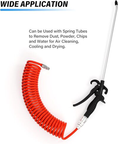 TAILONZ PNEUMATIC 1/4 "NPT Yellow Longer Dust Blowing Gun Air Blow Gun Air Pump Spray Gun Dust Blowing Gun Removal Dust Blowing Air Compressor Blowing Tool Accessory For Air Compressor Accessories in Kuwait