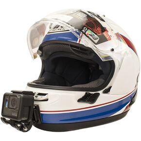 ARAI RX7X Customize Motorcycle Helmet Chin Mount Kits for GoPro and Insta360 Etc. Action Camera with Adhesive Pads and J Hook Mount
