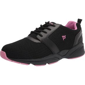 Propét Womens Stability X Walking Walking Sneakers Shoes - Black - Size 11 D