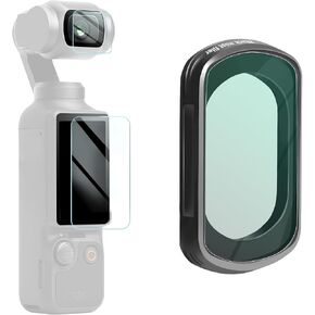Magnetic Black Diffusion 1/4 Filter for DJI Osmo Pocket 3, Creative Mist Cinematic Effect Filters for Osmo Pocket 3 Creator Combo