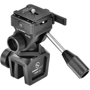 SUNWAYFOTO CPH-02 Car Window Mount Tilt Pan Head w Lever Release Clamp Arca/RRS Compatible