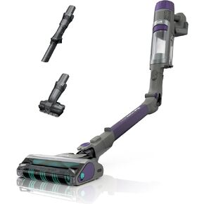 Shark PowerDetect Clean Cordless Auto-Empty System, Powerful Suction, HEPA Filtration, Carpet & Hard Floor, Portable, Stick Vacuum for Pet Hair, Dark Gray, IP3251, Compact