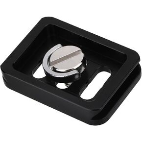 Quick Release Clamp Adapter, Mini Portable Aluminium Alloy Quick Release Plate Camera Mount Tackle Photography Accessory for TY-C10 T005 / T-025 Ball Head