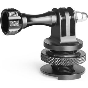 Aluminum Adapter for GoPro Sport Camera, Cold Shoe Photography Part