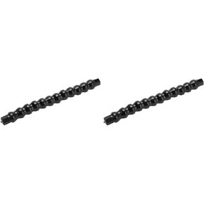 Flexible Arm Mount Monopod, 2Pcs Black ABS Camera Mount Arm Monopod Gooseneck Jaws Mount 1/4in Screw Holes 12 Section Universal Sports Camera Hose Holder