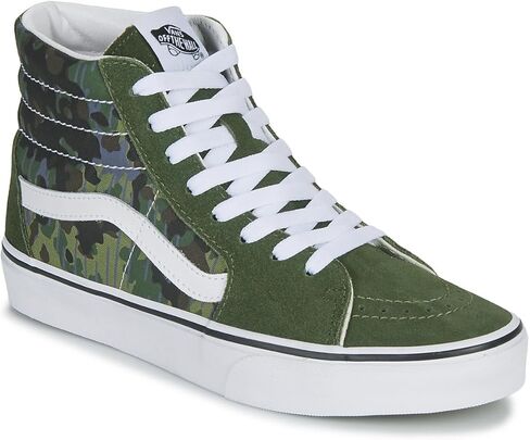 Vans U SK8-HI Sneakers Green/Multi Men 12 in Kuwait