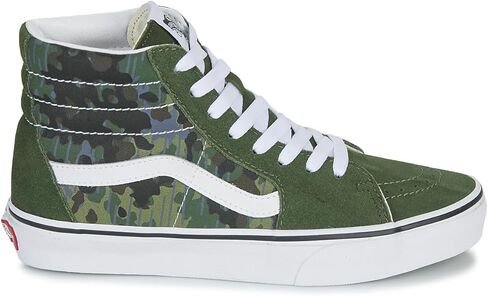 Vans U SK8-HI Sneakers Green/Multi Men 12 in Kuwait
