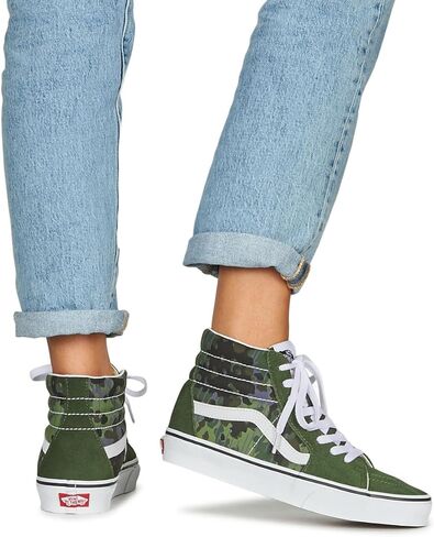 Vans U SK8-HI Sneakers Green/Multi Men 12 in Kuwait